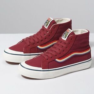 Vans SK8-HI 138 Decon SF Rad Rainbow 500714 Women’s Shoes Size 5.5